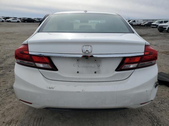 19XFB2F94FE206184 - 2015 HONDA CIVIC EXL WHITE photo 6