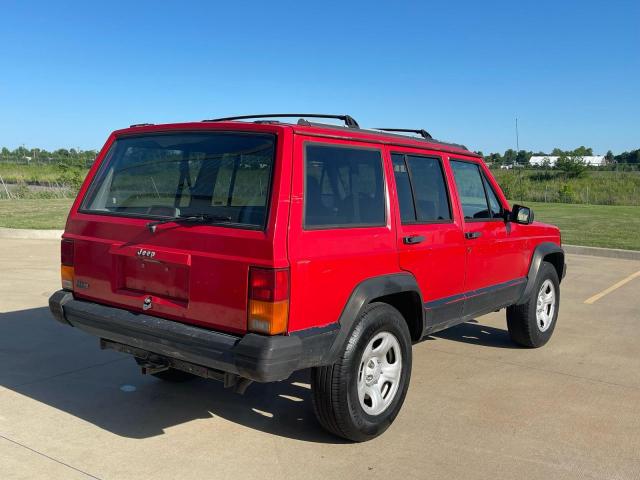 1J4FT68SXSL594599 - 1995 JEEP CHEROKEE SPORT RED photo 4