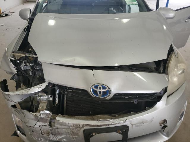 JTDKN3DUXB0308207 - 2011 TOYOTA PRIUS SILVER photo 11