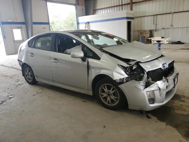 JTDKN3DUXB0308207 - 2011 TOYOTA PRIUS SILVER photo 4