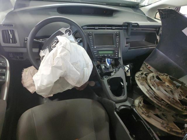 JTDKN3DUXB0308207 - 2011 TOYOTA PRIUS SILVER photo 8