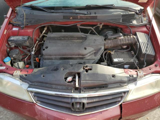 5FNRL18062B020587 - 2002 HONDA ODYSSEY EXL Tünd qırmızı foto 12