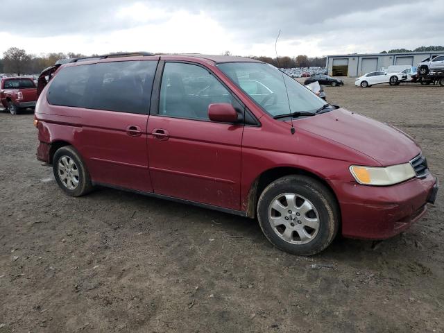 5FNRL18062B020587 - 2002 HONDA ODYSSEY EXL Tünd qırmızı foto 4