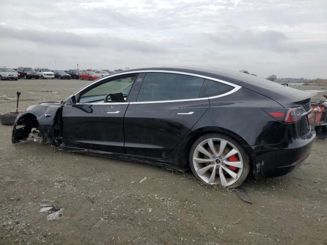 5YJ3E1EB4KF393262 - 2019 TESLA MODEL 3 Schwarz Foto 2