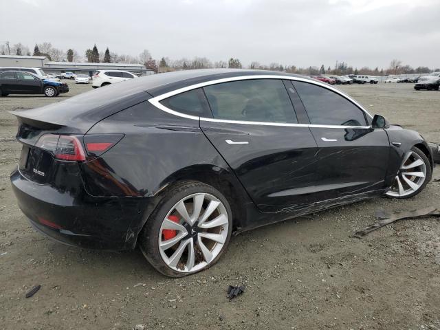 5YJ3E1EB4KF393262 - 2019 TESLA MODEL 3 Schwarz Foto 3