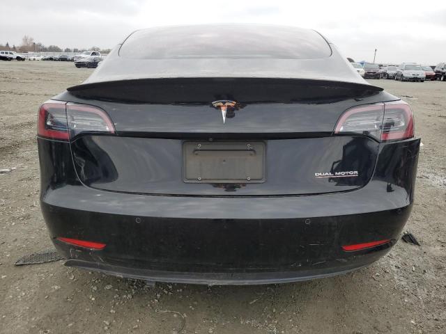 5YJ3E1EB4KF393262 - 2019 TESLA MODEL 3 Schwarz Foto 6