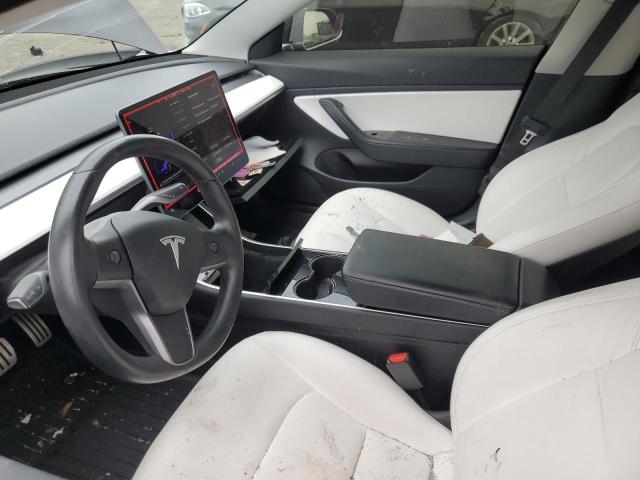 5YJ3E1EB4KF393262 - 2019 TESLA MODEL 3 Schwarz Foto 7