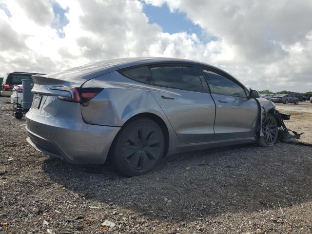 5YJ3E1EA1RF865032 - 2024 TESLA MODEL 3 ვერცხლისფერი ფოტო 3