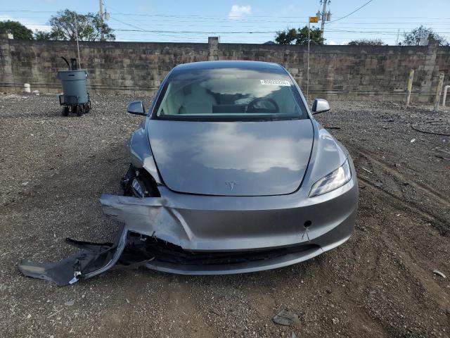 5YJ3E1EA1RF865032 - 2024 TESLA MODEL 3 ვერცხლისფერი ფოტო 5