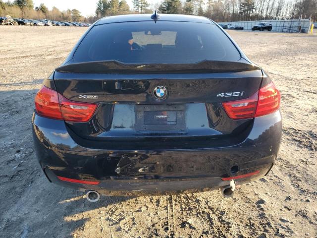 WBA4B3C54GG528014 - 2016 BMW 435 XI GRAN COUPE BLACK photo 6