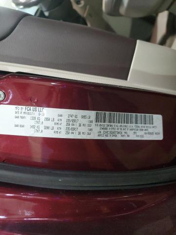 2C4RC1BG0KR730434 - 2019 CHRYSLER PACIFICA TOURING L MAROON photo 13