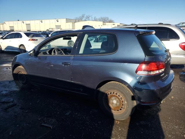 WVWBB7AJ4CW046189 - 2012 VOLKSWAGEN GOLF Կապույտ լուսանկար 2