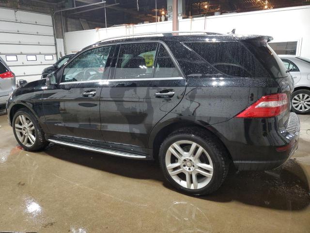 4JGDA5HB8DA255976 - 2013 MERCEDES-BENZ ML 350 4MATIC BLACK photo 2