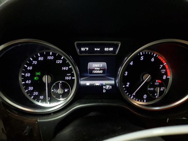 4JGDA5HB8DA255976 - 2013 MERCEDES-BENZ ML 350 4MATIC BLACK photo 9