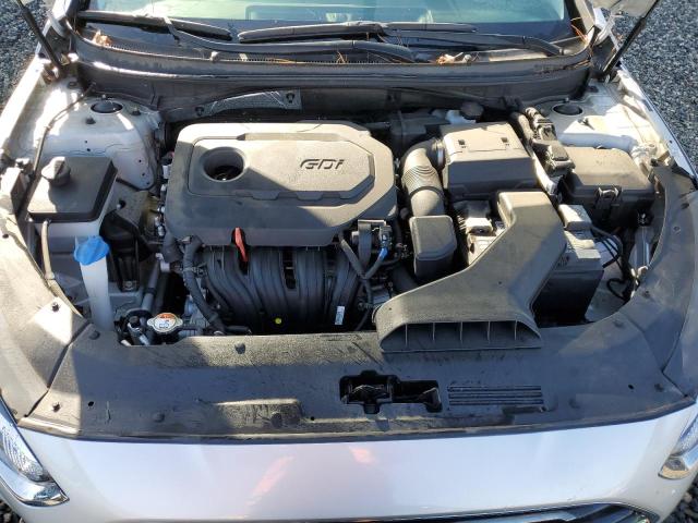 5NPE24AF4KH795537 - 2019 HYUNDAI SONATA SE SILVER photo 11