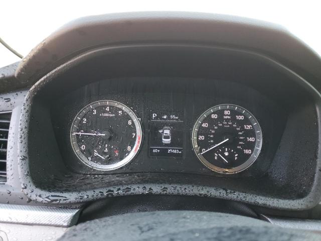 5NPE24AF4KH795537 - 2019 HYUNDAI SONATA SE SILVER photo 9