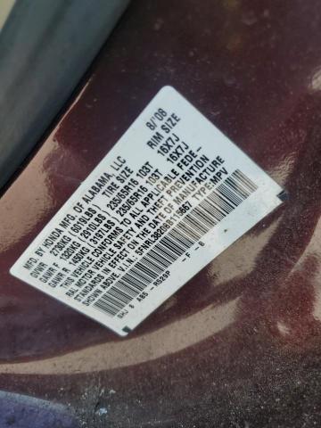 5FNRL38208B115667 - 2008 HONDA ODYSSEY LX PURPLE photo 14