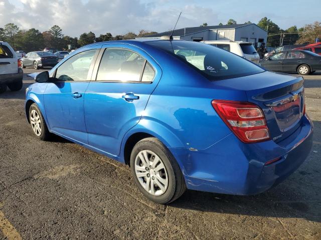 1G1JB5SH3J4127259 - 2018 CHEVROLET SONIC LS BLUE photo 2