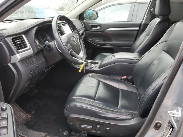 5TDJKRFH5GS237784 - 2016 TOYOTA HIGHLANDER XLE 银色 照片 7