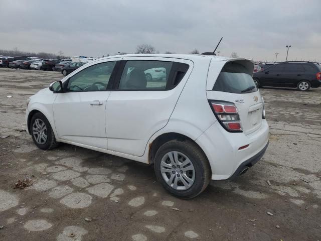 1G1JG6SH8J4103563 - 2018 CHEVROLET SONIC WHITE photo 2