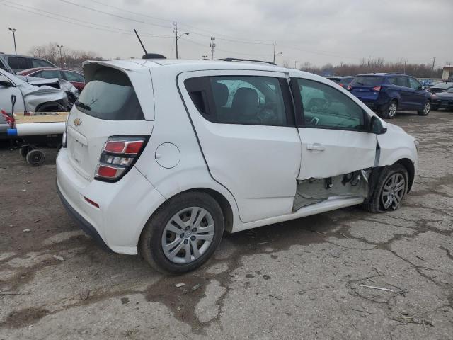 1G1JG6SH8J4103563 - 2018 CHEVROLET SONIC WHITE photo 3