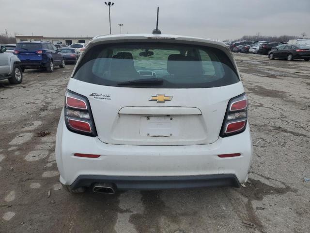 1G1JG6SH8J4103563 - 2018 CHEVROLET SONIC WHITE photo 6