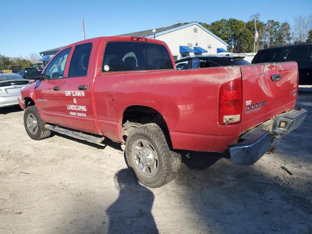 3D7KU28D34G176757 - 2004 DODGE RAM 2500 ST წითელი ფოტო 2