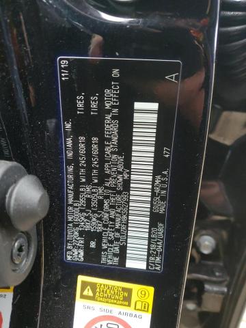 5TDJZRFH8KS627993 - 2019 TOYOTA HIGHLANDER SE BLACK photo 13