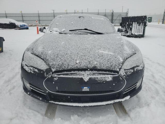 5YJSA1H10EFP61712 - 2014 TESLA MODEL S BLACK photo 5
