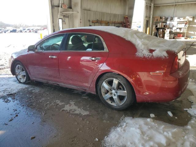 1G1ZC5E05CF243723 - 2012 CHEVROLET MALIBU 1LT BURGUNDY photo 2