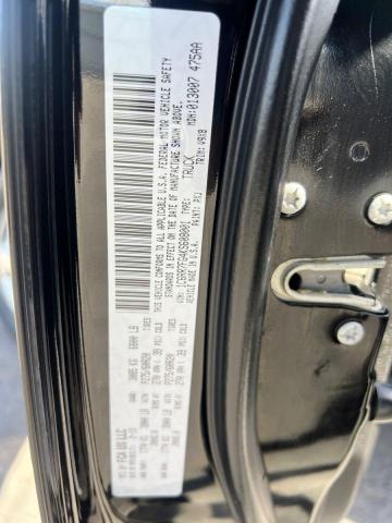 1C6RR7FG4KS608001 - 2019 RAM 1500 CLASS TRADESMAN Чорний фото 10