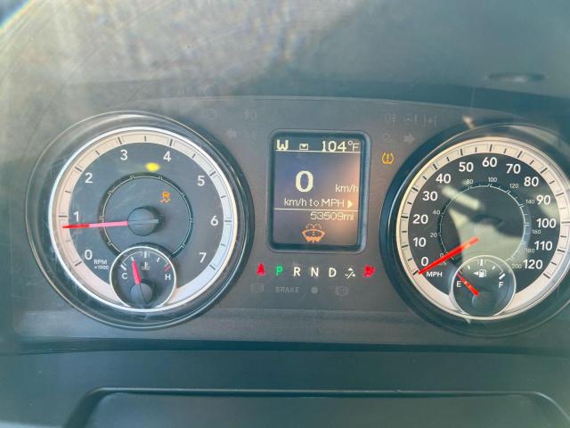 1C6RR7FG4KS608001 - 2019 RAM 1500 CLASS TRADESMAN Чорний фото 8