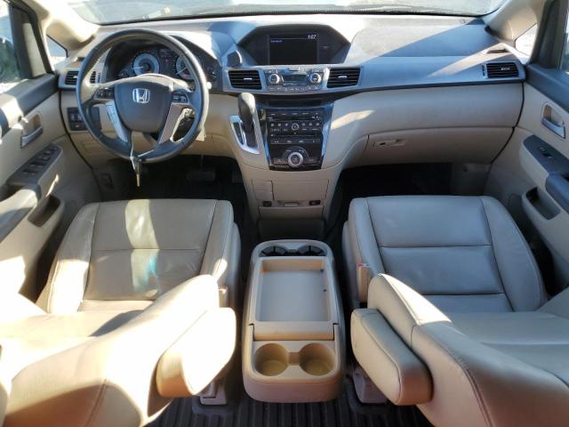 5FNRL5H68BB016729 - 2011 HONDA ODYSSEY EXL GRAY photo 8