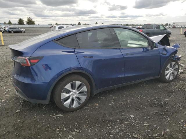 7SAYGDEE8PA135622 - 2023 TESLA MODEL Y Mavi fotoğraf 3