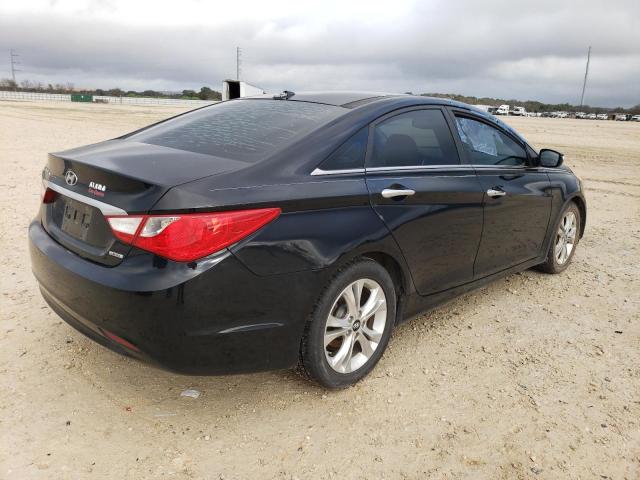 5NPEC4AC2DH706408 - 2013 HYUNDAI SONATA SE 黑色 照片 3