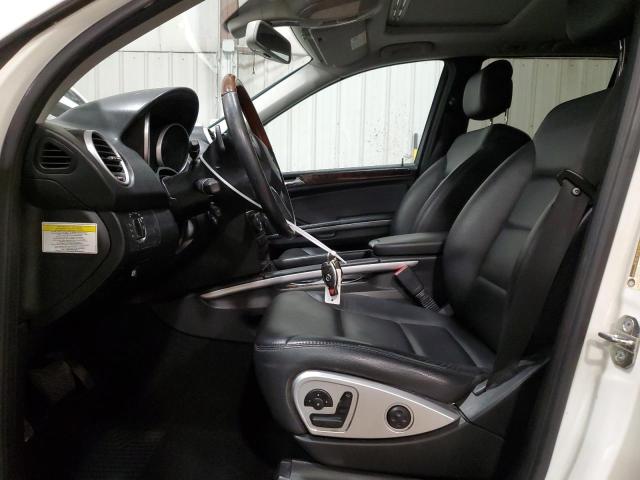 4JGBB8GB9BA674844 - 2011 MERCEDES-BENZ ML 350 4MATIC WHITE photo 7