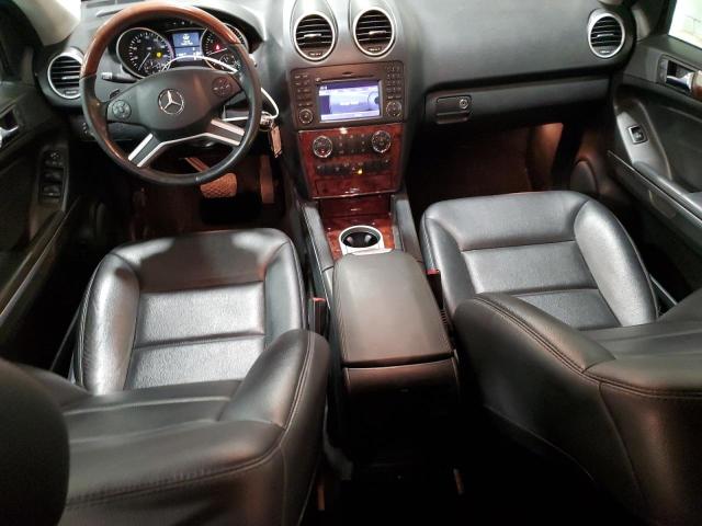 4JGBB8GB9BA674844 - 2011 MERCEDES-BENZ ML 350 4MATIC WHITE photo 8