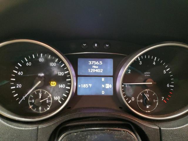 4JGBB8GB9BA674844 - 2011 MERCEDES-BENZ ML 350 4MATIC WHITE photo 9