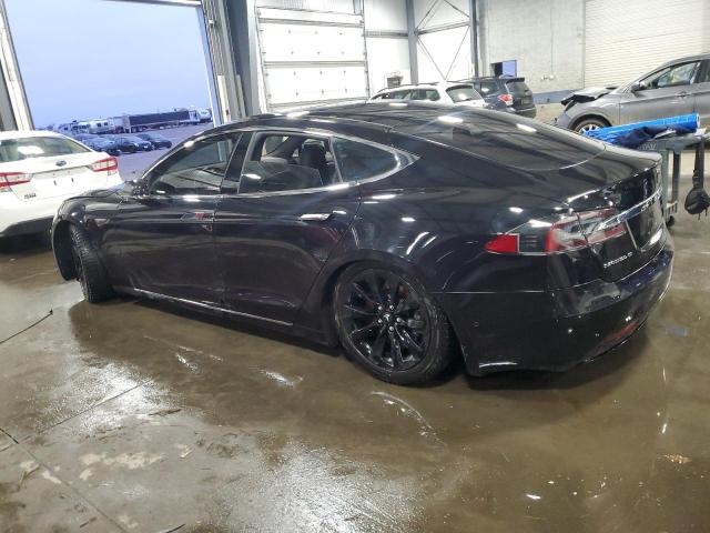 5YJSA1E20GF153656 - 2016 TESLA MODEL S BLACK photo 2