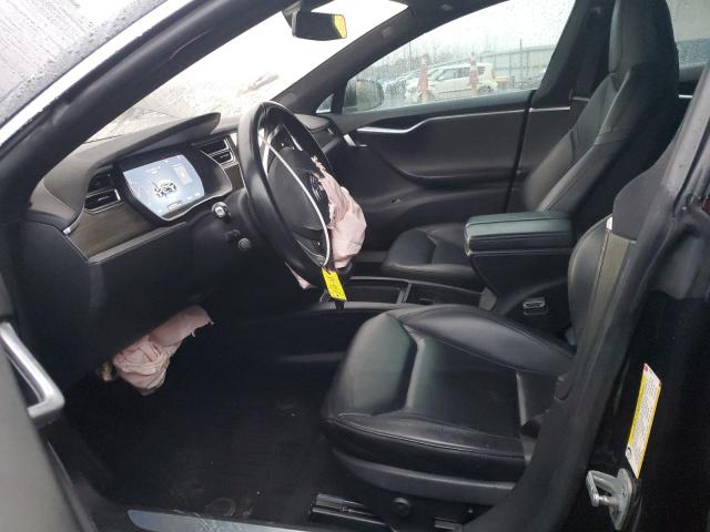 5YJSA1E20GF153656 - 2016 TESLA MODEL S BLACK photo 7