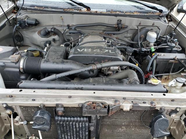 5TBBT44162S288724 - 2002 TOYOTA TUNDRA ACCESS CAB 金色 照片 11