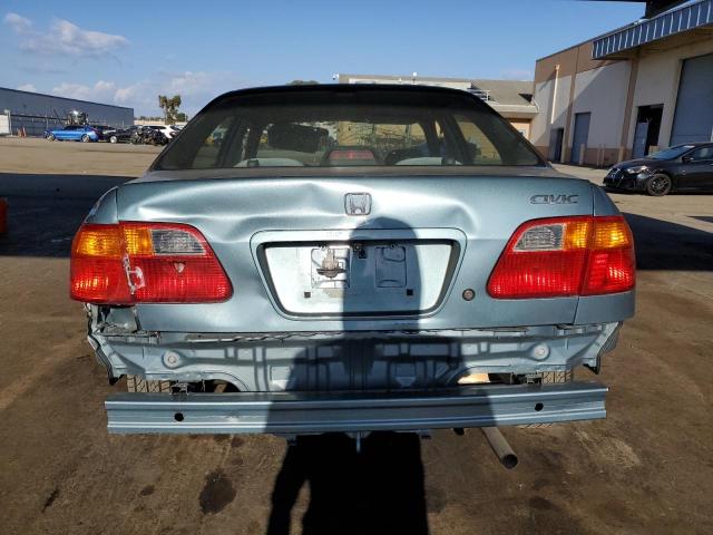 2HGEJ6611YH555599 - 2000 HONDA CIVIC BASE 蓝色 照片 6