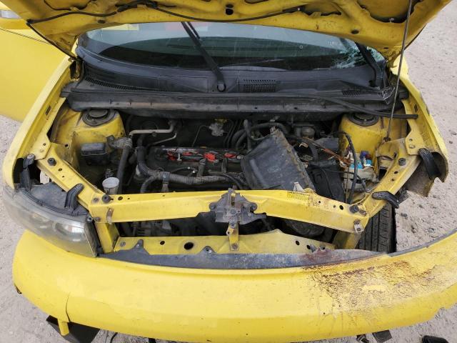 JTLKT334X54017988 - 2005 TOYOTA SCION XB 黄色 照片 12