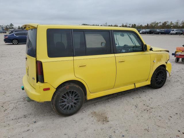 JTLKT334X54017988 - 2005 TOYOTA SCION XB 黄色 照片 3