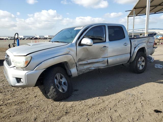 3TMJU4GNXDM143896 - 2013 TOYOTA TACOMA DOUBLE CAB PRERUNNER SILVER photo 1