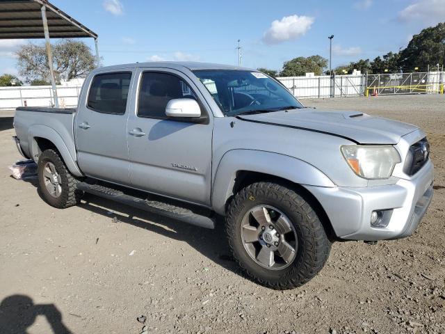 3TMJU4GNXDM143896 - 2013 TOYOTA TACOMA DOUBLE CAB PRERUNNER SILVER photo 4