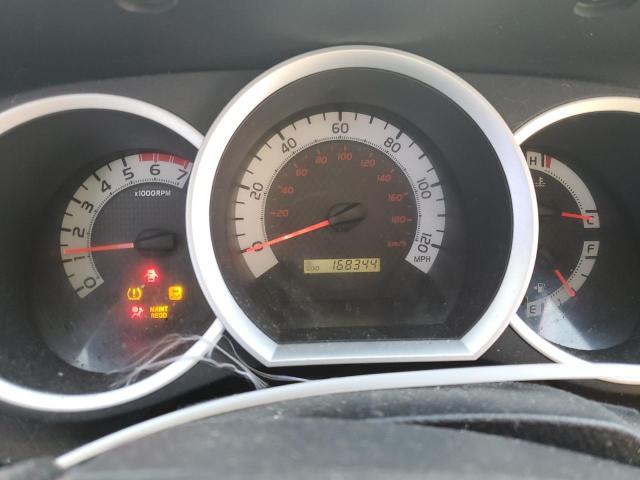 3TMJU4GNXDM143896 - 2013 TOYOTA TACOMA DOUBLE CAB PRERUNNER SILVER photo 9