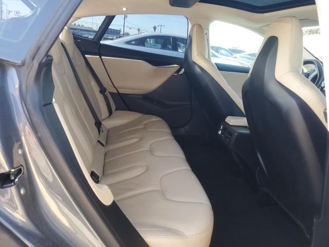 5YJSA1CG1DFP05014 - 2013 TESLA MODEL S GRAY photo 10