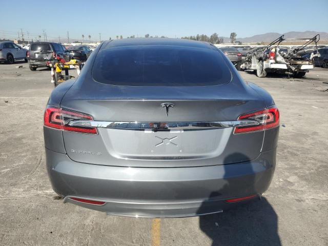 5YJSA1CG1DFP05014 - 2013 TESLA MODEL S GRAY photo 6