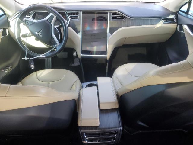 5YJSA1CG1DFP05014 - 2013 TESLA MODEL S GRAY photo 8